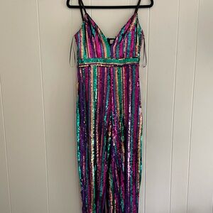 Sequin disco jumper